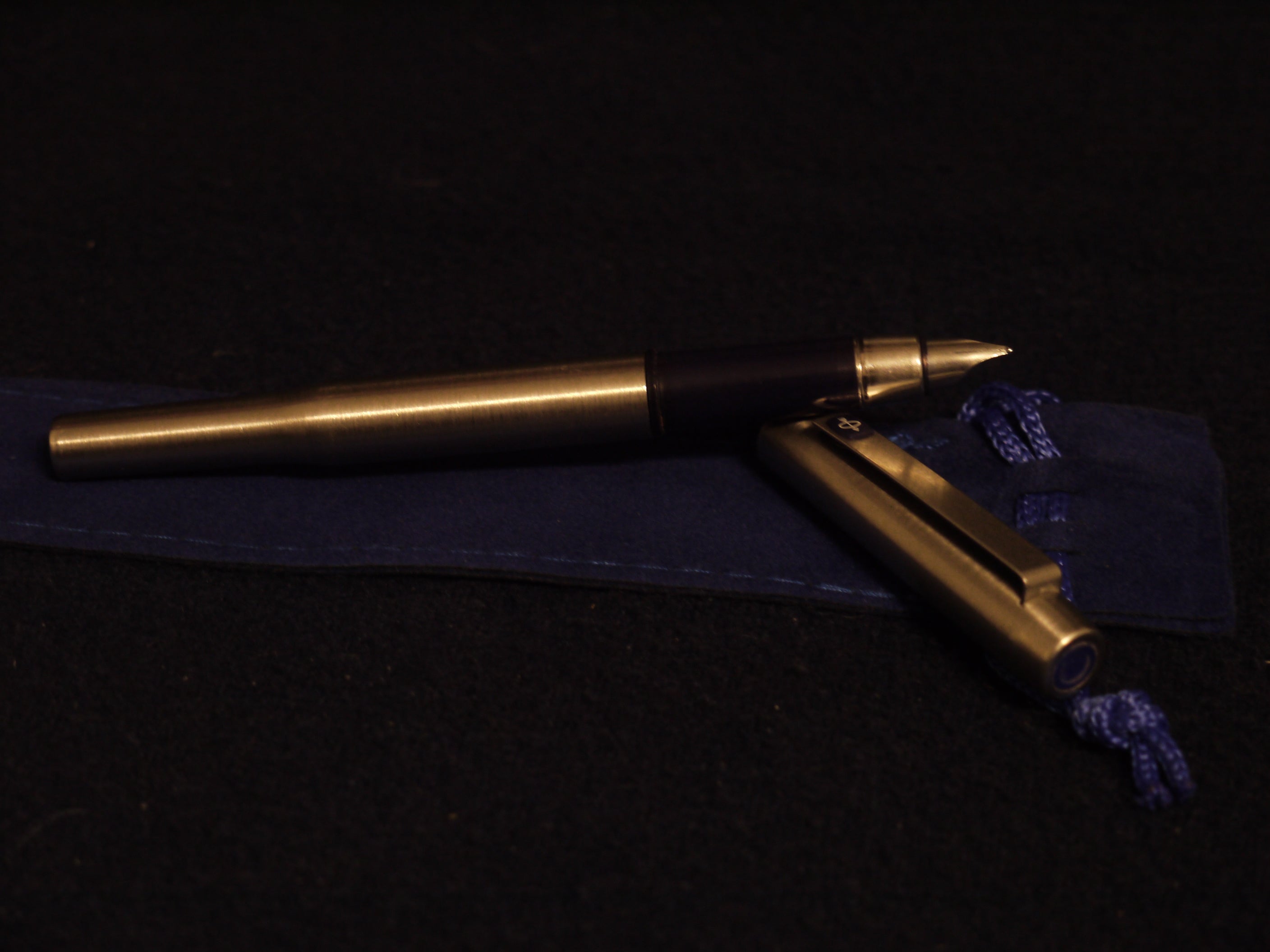 Parker 25 Stainless Steel Fountain Pen, Rollerball & Mechanical Pencil Set